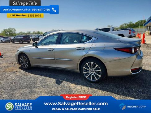 Used 2021 Lexus ES 250 w/ Premium Package AWD/4WD image 3