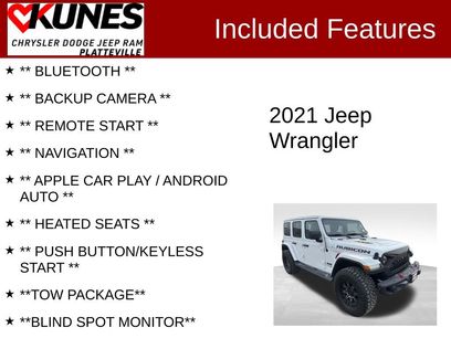 Used 2021 Jeep Wrangler Unlimited Rubicon