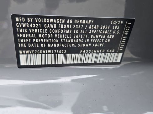 New 2026 Volkswagen GTI Autobahn FWD image 37