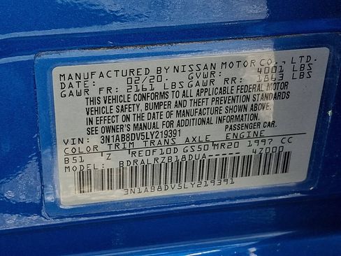 Certified 2020 Nissan Sentra SR w/ Electronics Package FWD image 27