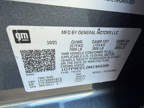 Used 2021 GMC Sierra 1500 AT4 image 18