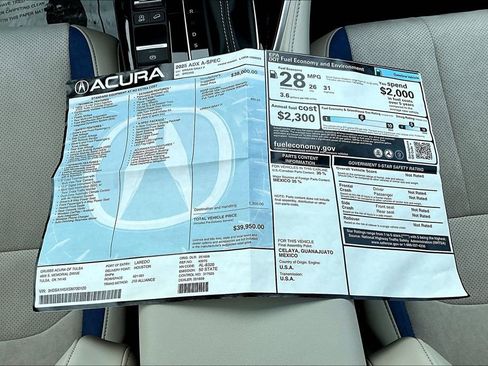 Used 2025 Acura ADX A-Spec image 30