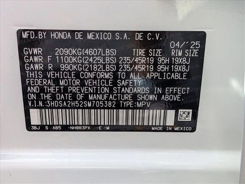 Certified 2025 Acura ADX A-Spec image 24