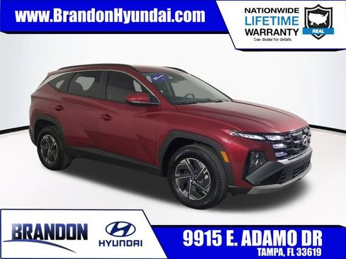 Certified 2025 Hyundai Tucson Blue image 1
