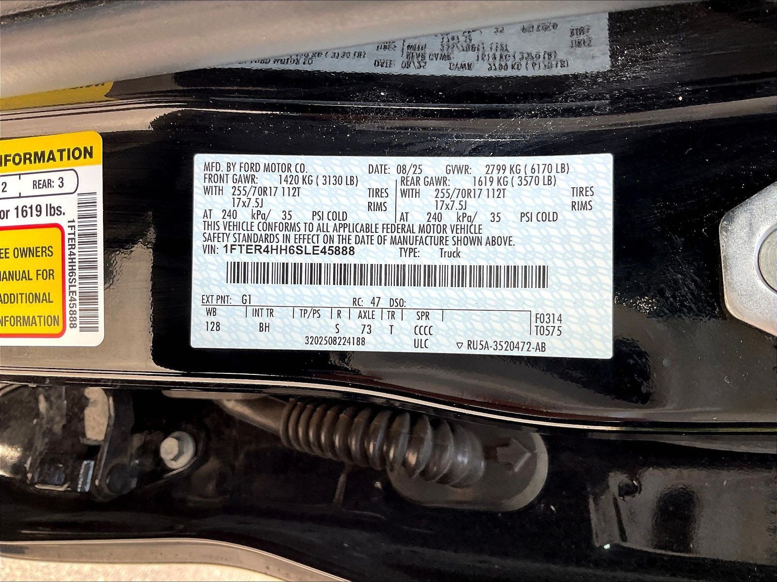 Used 2025 Ford Ranger XLT w/ Trailer Tow Package AWD/4WD image 20