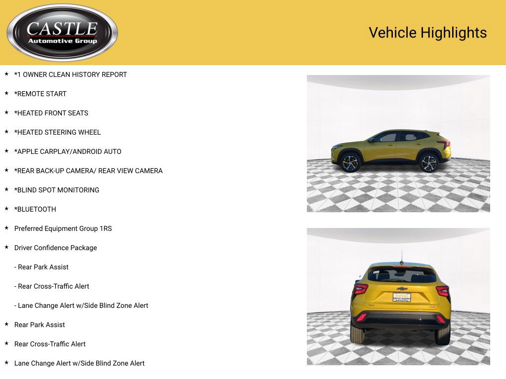 Used 2024 Chevrolet Trax RS w/ Driver Confidence Package FWD image 3