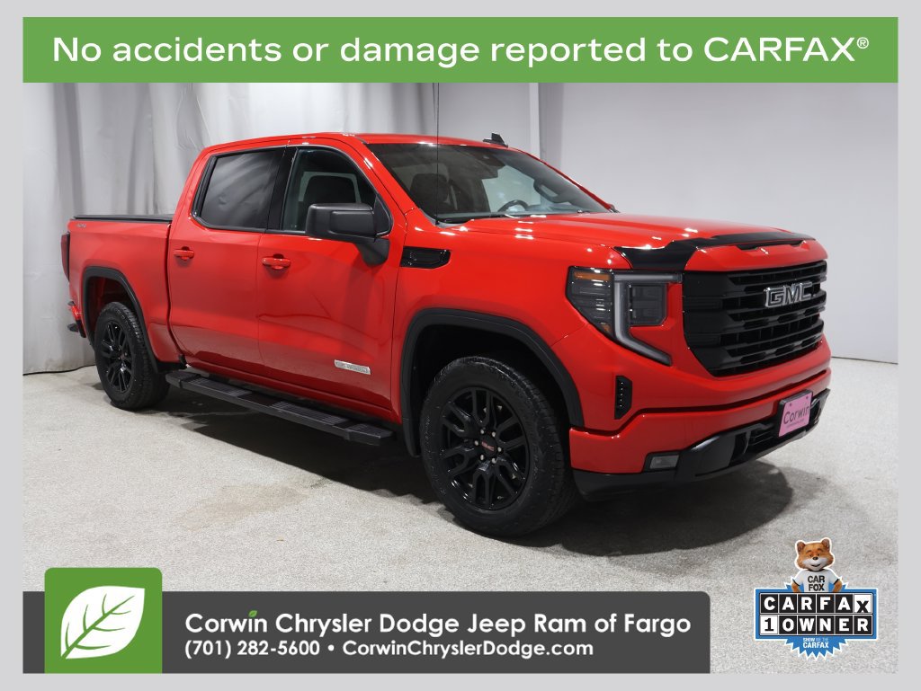 Used 2024 GMC Sierra 1500 Elevation w/ LPO, Elevation Black Package AWD/4WD 360° Tour