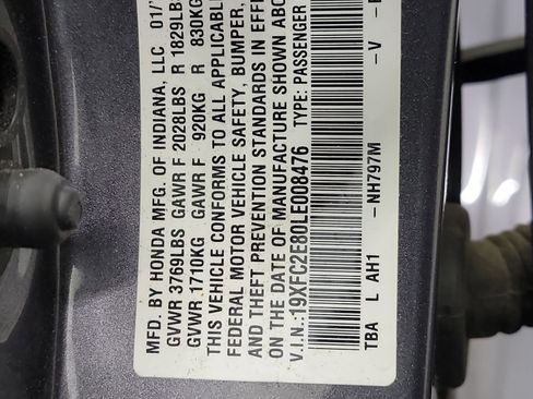 Used 2020 Honda Civic Sport image 32