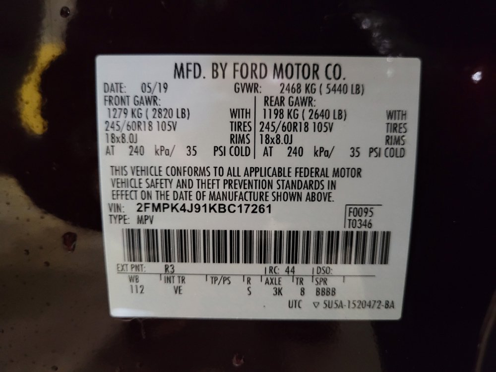 Used 2019 Ford Edge SEL w/ Equipment Group 201A AWD/4WD image 33