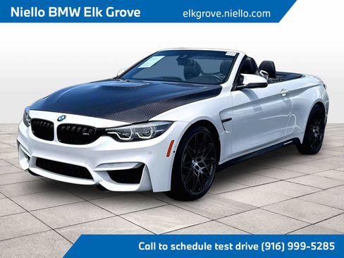 Used 2019 BMW M4 Convertible w/ Competition Package RWD image 1