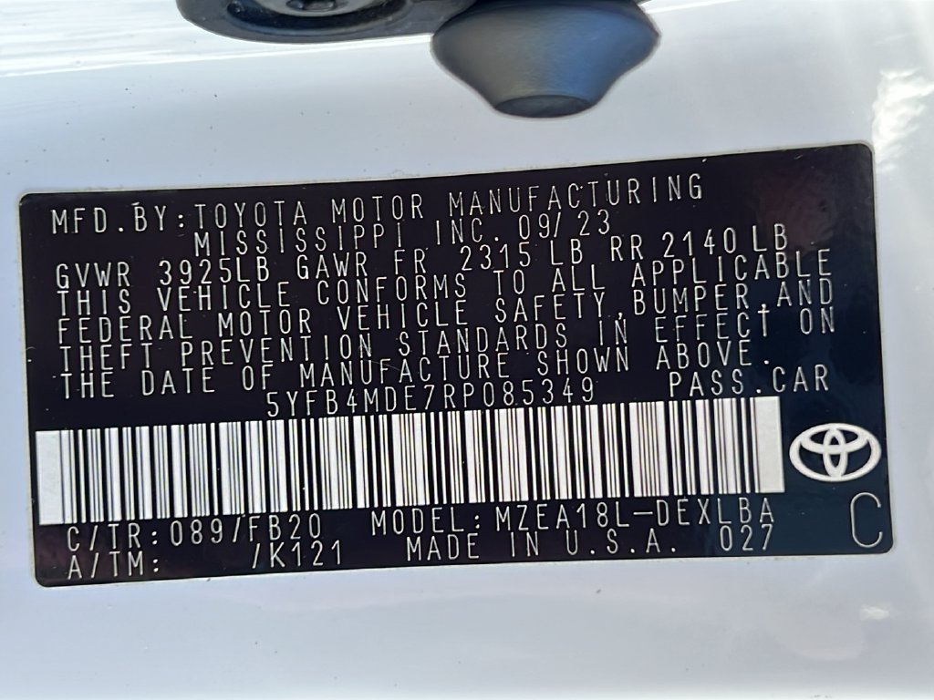 Used 2024 Toyota Corolla LE FWD image 21