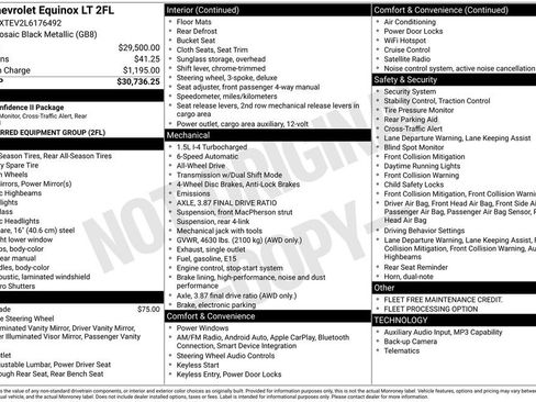 Used 2020 Chevrolet Equinox LT AWD/4WD image 55