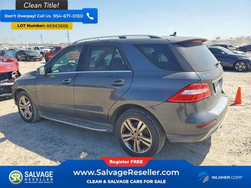 Used 2012 Mercedes-Benz ML 350 4MATIC image 3