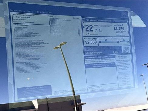 New 2026 Land Rover Range Rover Sport SE image 16