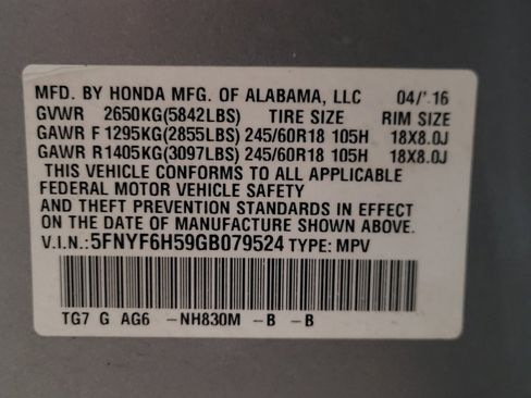 Used 2016 Honda Pilot EX-L image 33