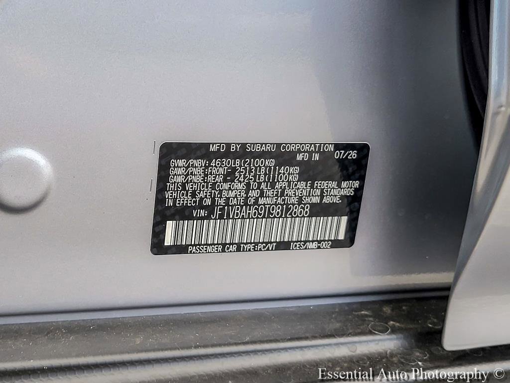 New 2026 Subaru WRX Premium AWD/4WD image 25