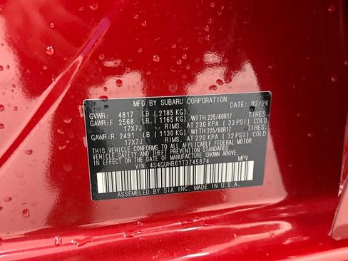 New 2026 Subaru Crosstrek 2.5i image 25