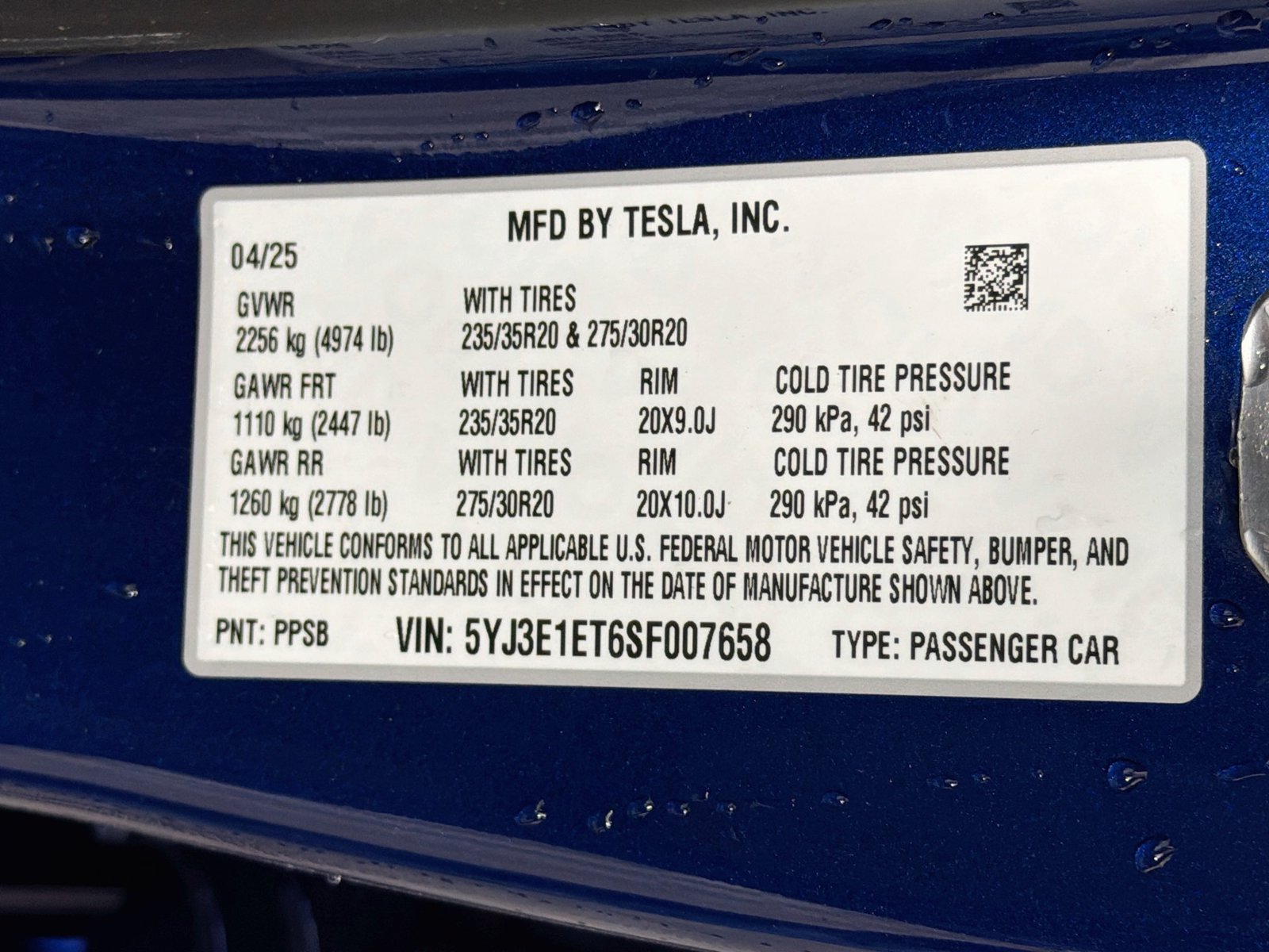 Used 2025 Tesla Model 3 Performance AWD/4WD image 36