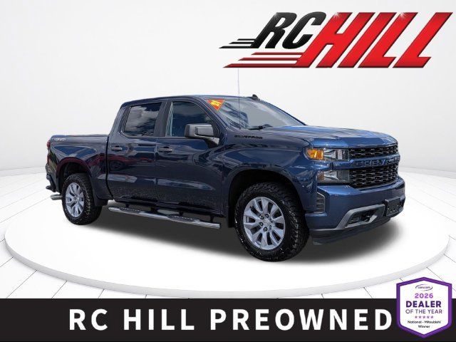 Used 2021 Chevrolet Silverado 1500 Custom w/ LPO, Dark Essentials Package AWD/4WD image 1
