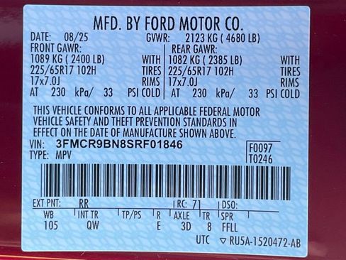 New 2025 Ford Bronco Sport Big Bend image 60