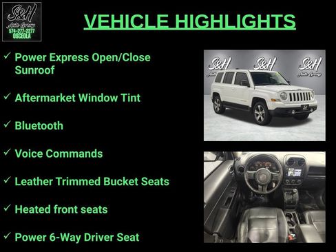 Used 2016 Jeep Patriot High Altitude AWD/4WD image 3