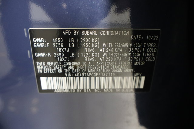 Used 2023 Subaru Outback Touring AWD/4WD image 32
