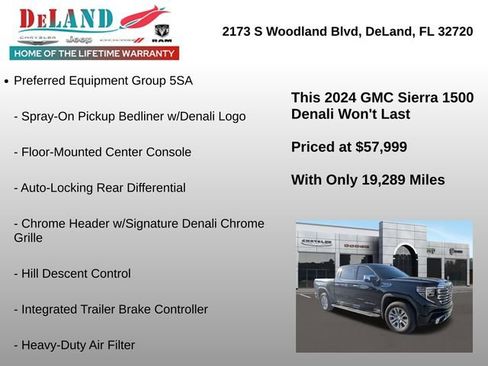 Used 2024 GMC Sierra 1500 Denali w/ Technology Package image 18