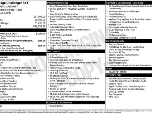 Used 2020 Dodge Challenger SXT w/ Blacktop Package image 25