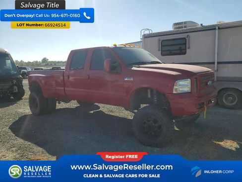 Used 2006 Ford F350 4x4 Crew Cab DRW Super Duty image 5