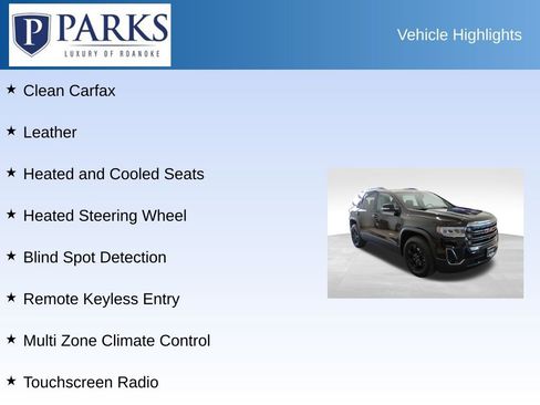 Used 2023 GMC Acadia AT4 w/ Technology Package AWD/4WD image 4