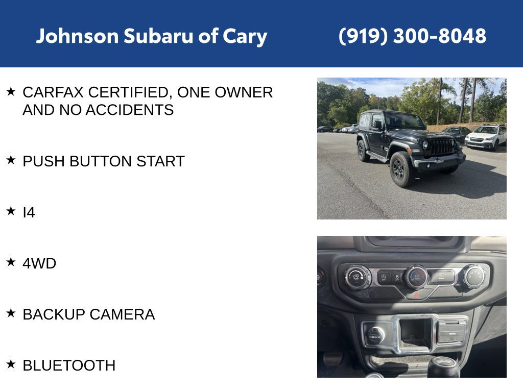 Used 2021 Jeep Wrangler Sport AWD/4WD image 6