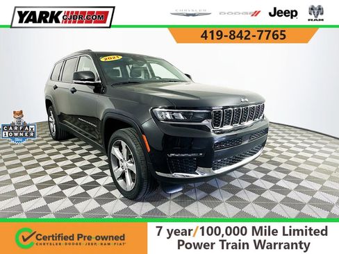 Used 2021 Jeep Grand Cherokee L Limited AWD/4WD image 1