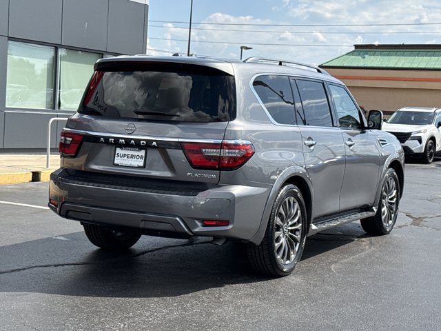 Certified 2021 Nissan Armada Platinum w/ Captain's Chairs Package AWD/4WD image 3