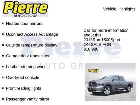 Used 2013 RAM 1500 Sport w/ Sport Premium Group AWD/4WD image 22