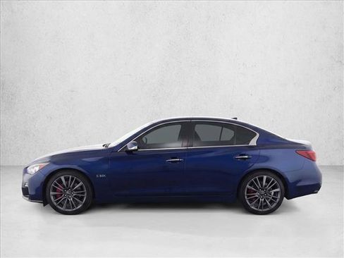 Used 2017 INFINITI Q50 Red Sport 400 RWD image 4