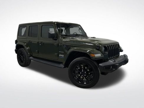 Used 2021 Jeep Wrangler Unlimited Sahara 4xe w/ Cold Weather Group image 42