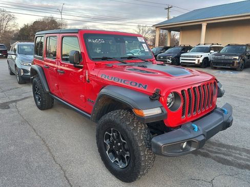 Used 2022 Jeep Wrangler Unlimited Rubicon 4xe w/ Cold Weather Group image 1
