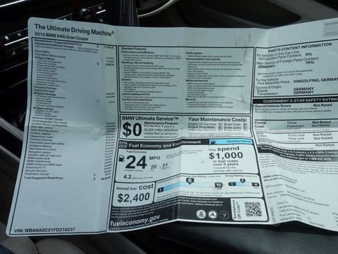 Used 2015 BMW 640i Gran Coupe image 67