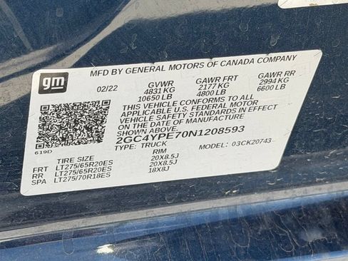 Used 2022 Chevrolet Silverado 2500 LTZ w/ LTZ Plus Package AWD/4WD image 29