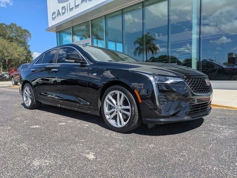 Certified 2023 Cadillac CT4 Luxury w/ Sun And Sound Package RWD image 2