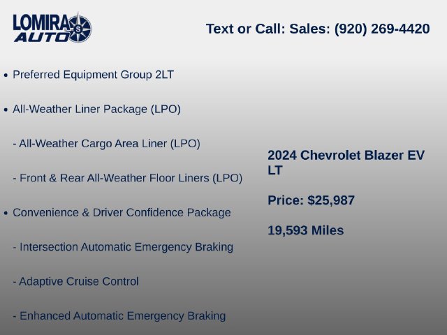 Used 2024 Chevrolet Blazer EV LT AWD/4WD image 6