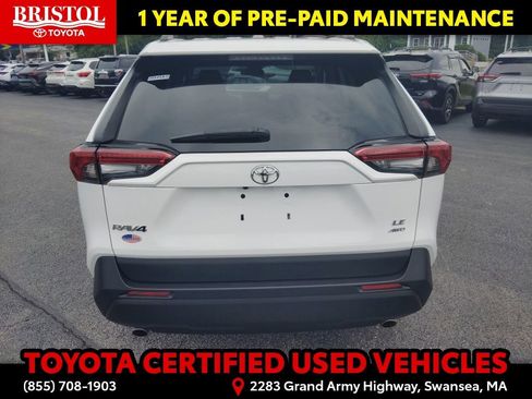 Certified 2021 Toyota RAV4 LE AWD/4WD image 6
