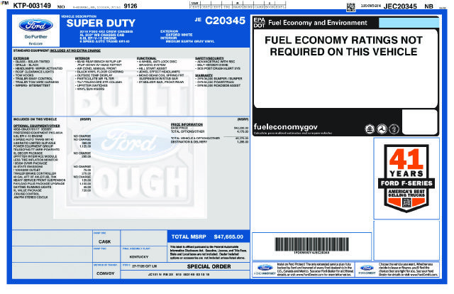 Used 2018 Ford F550 2WD Crew Cab Super Duty image 7