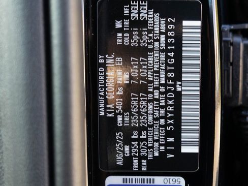 New 2026 Kia Sorento SX Prestige image 37