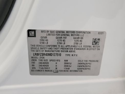 Used 2021 Buick Envision Avenir AWD/4WD image 28