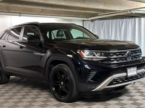 Used 2021 Volkswagen Atlas Cross Sport SE w/ Panoramic Sunroof Package AWD/4WD image 1