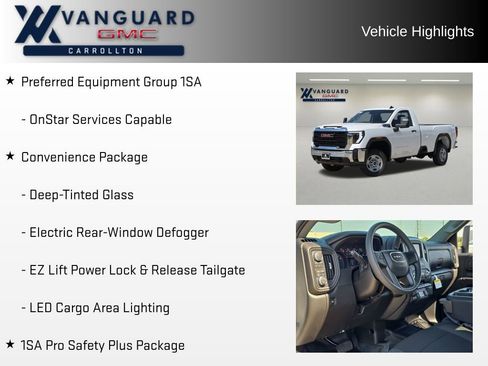 New 2025 GMC Sierra 2500 Pro w/ 1SA Pro Safety Plus Package image 11