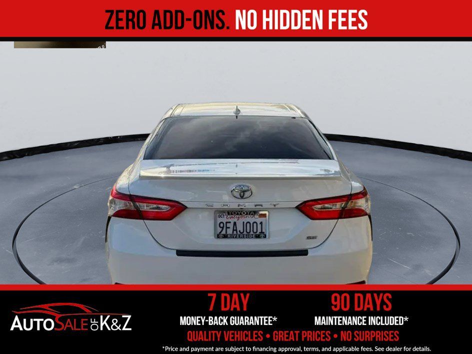 Used 2020 Toyota Camry SE FWD image 5