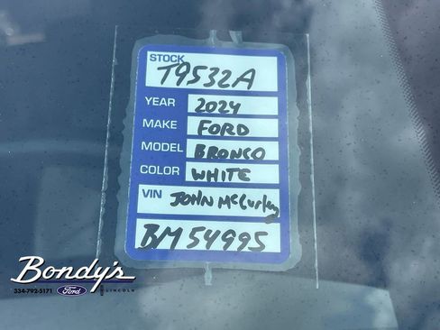 Used 2024 Ford Bronco Wildtrak image 21