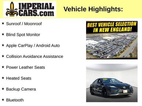 Certified 2021 Toyota Camry XSE w/ Blackout Package (TMS) image 3